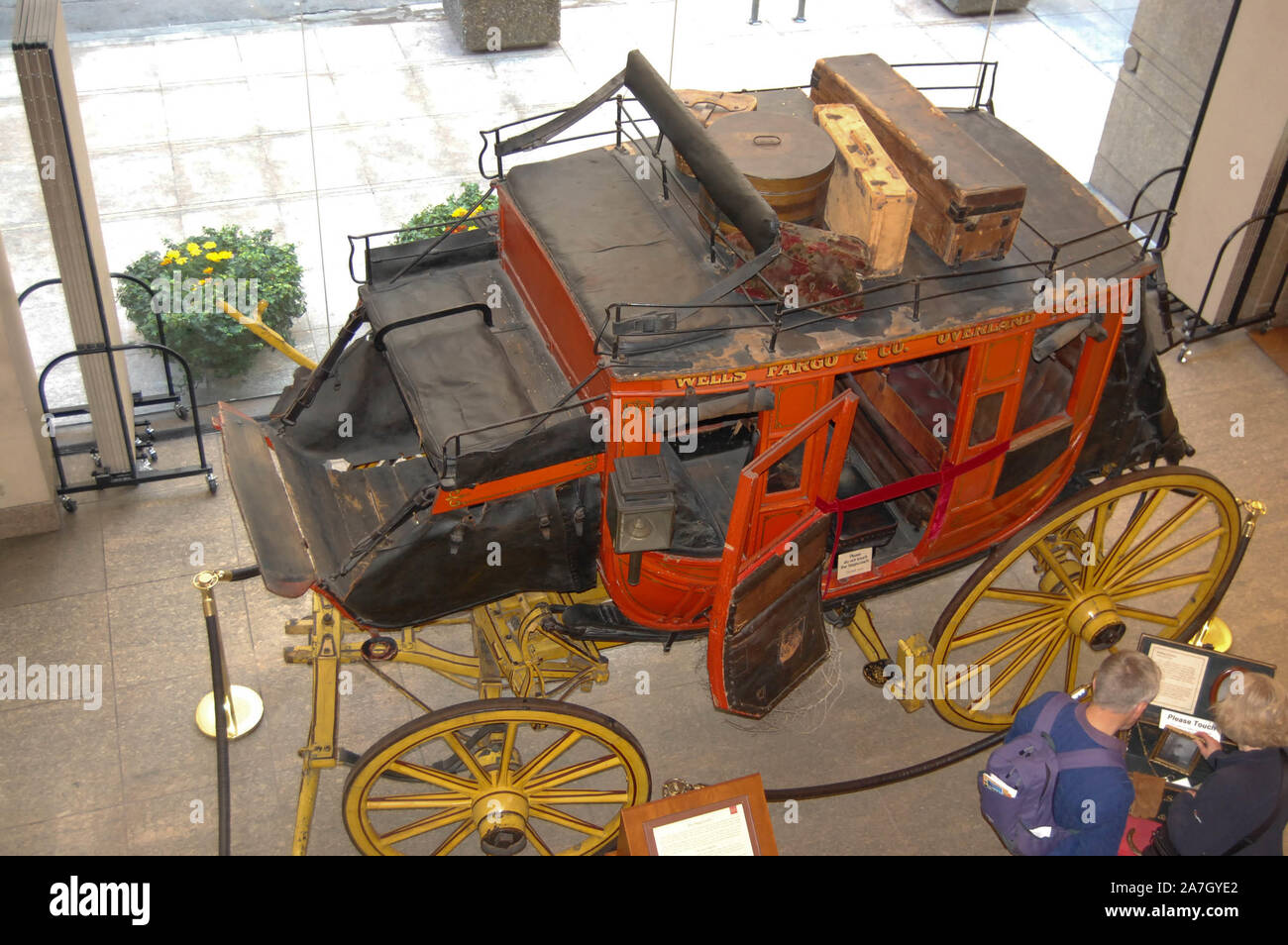 Wells Fargo Coach San Francisco California USA stage coach famous