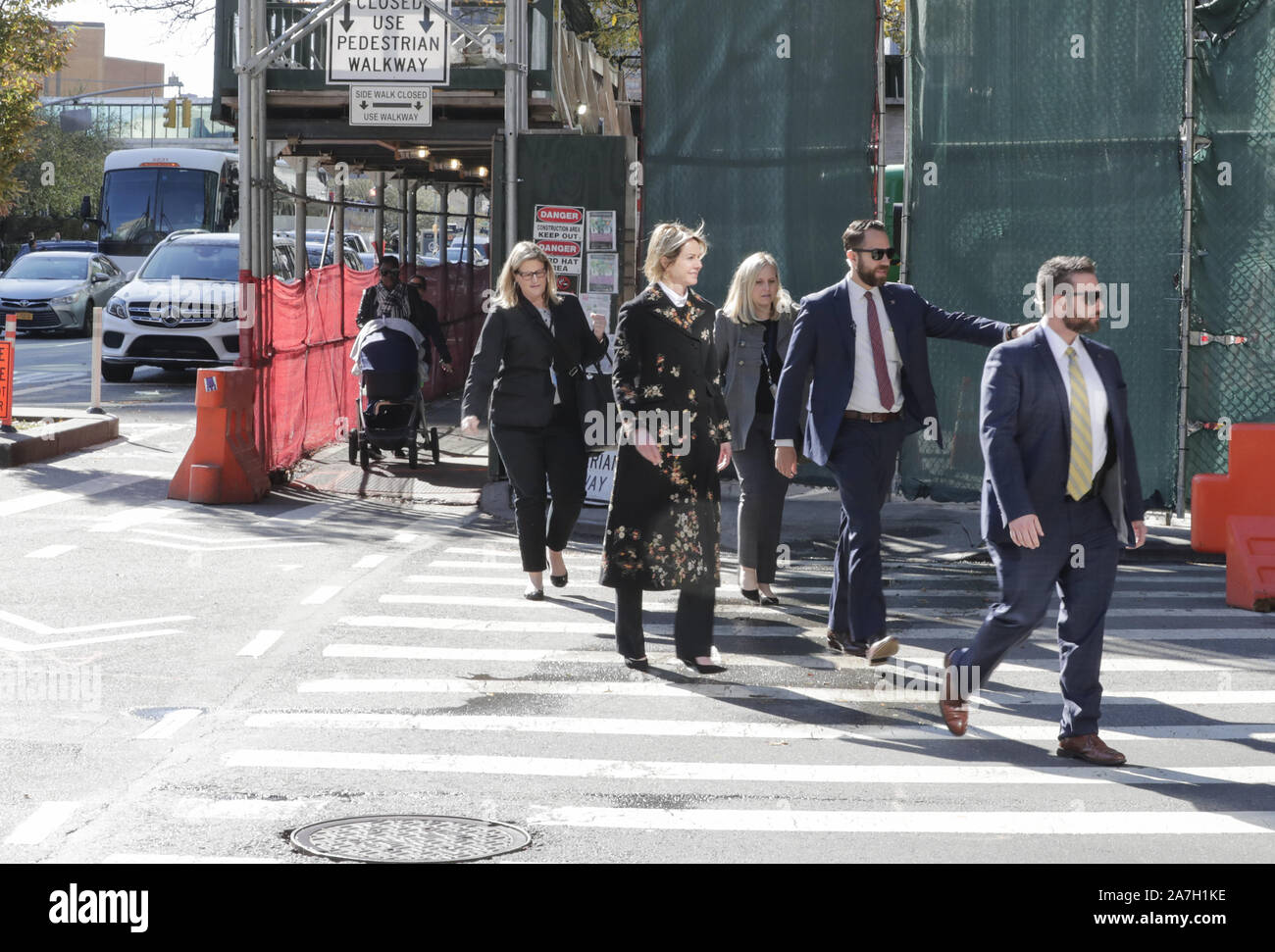 New York, NY, USA. 1st Nov, 2019. United Nations, New York, USA, November 01, 2019 - Candid photos of Kelly Craft the United States Ambassador to the United Nations on her way to a Meeting today outside the UN Headquarters in New York.Photo: Luiz Rampelotto/EuropaNewswire.PHOTO CREDIT MANDATORY. Credit: Luiz Rampelotto/ZUMA Wire/Alamy Live News Stock Photo