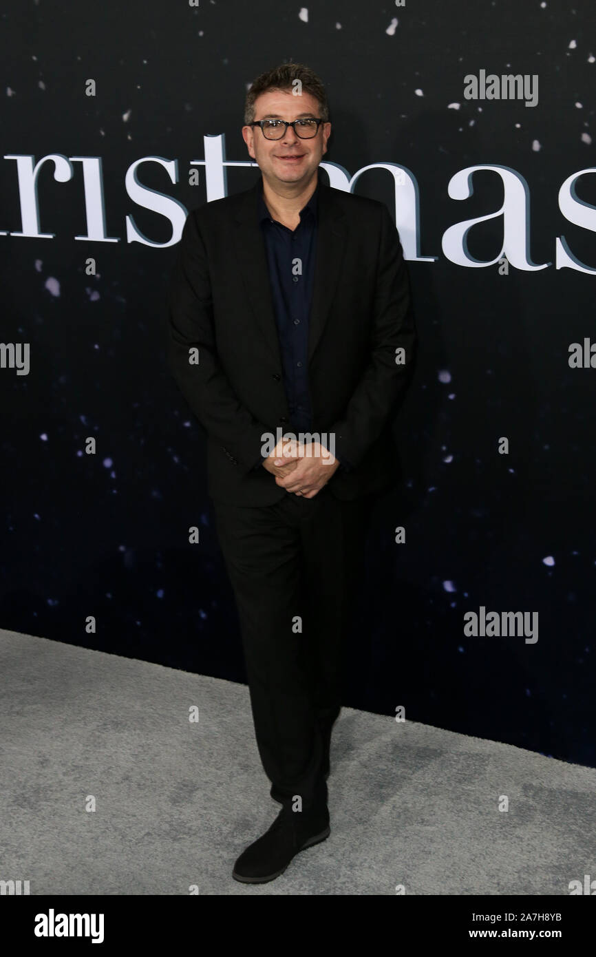 NEW YORK - OCT 29: Producer David Livingstone attends the premiere of 'Last Christmas' at AMC Lincoln Square on October 29, 2019 n New York City. Stock Photo