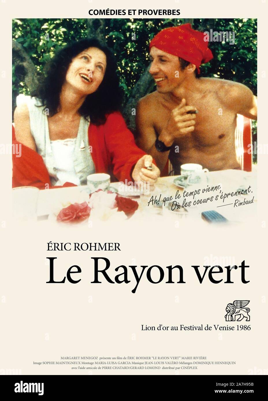 Summer 1986 Original Title Le Rayon Vert Directed By Eric Rohmer Stock Photo Alamy