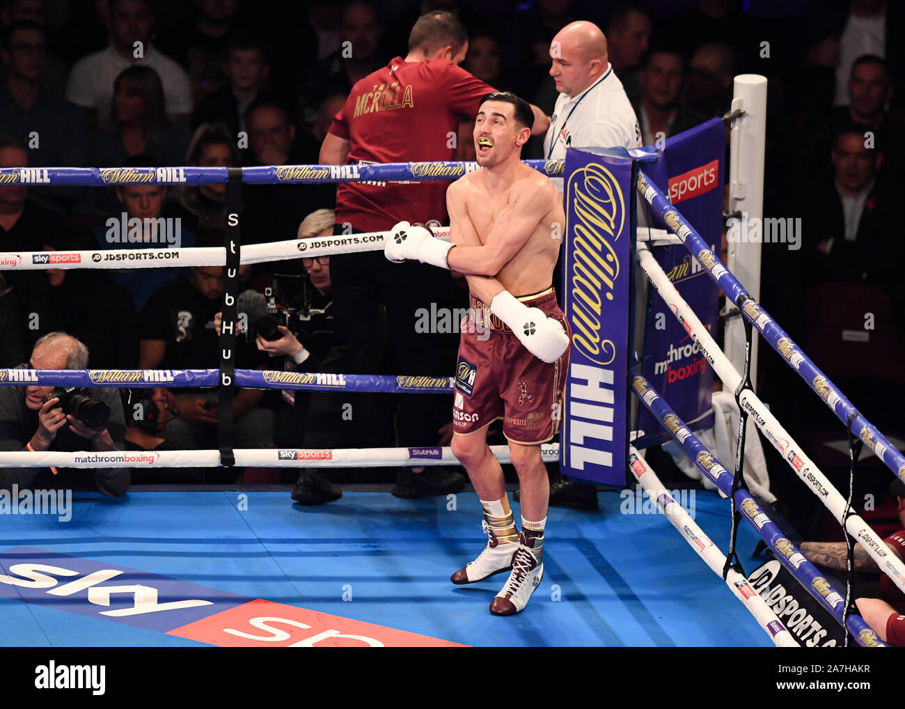 02 arena boxing hi-res stock photography and images - Alamy