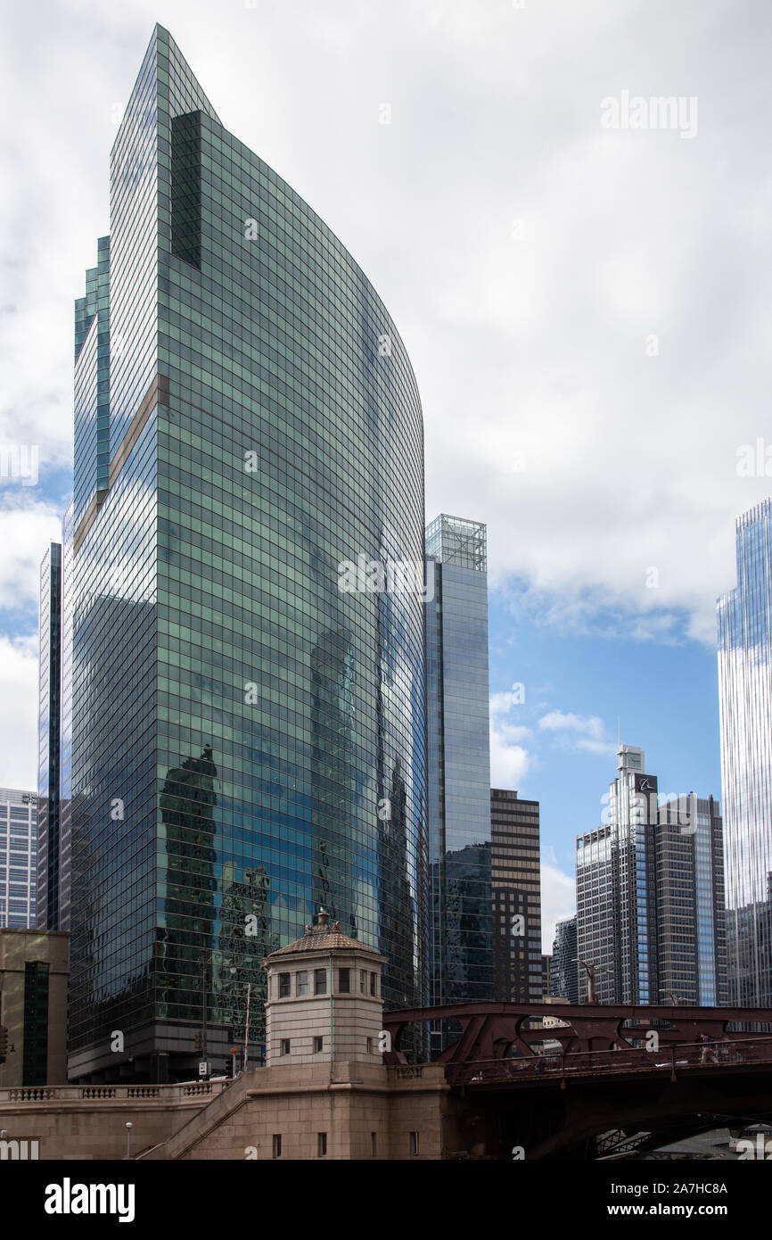 333 West Wacker Drive, The Loop, Chicago, USA Stock Photo Alamy