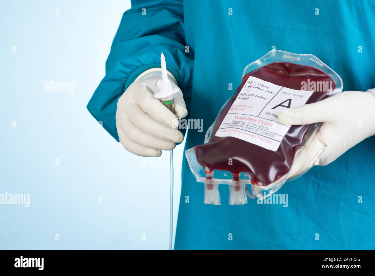 Blood transfusion bag hi-res stock photography and images - Alamy