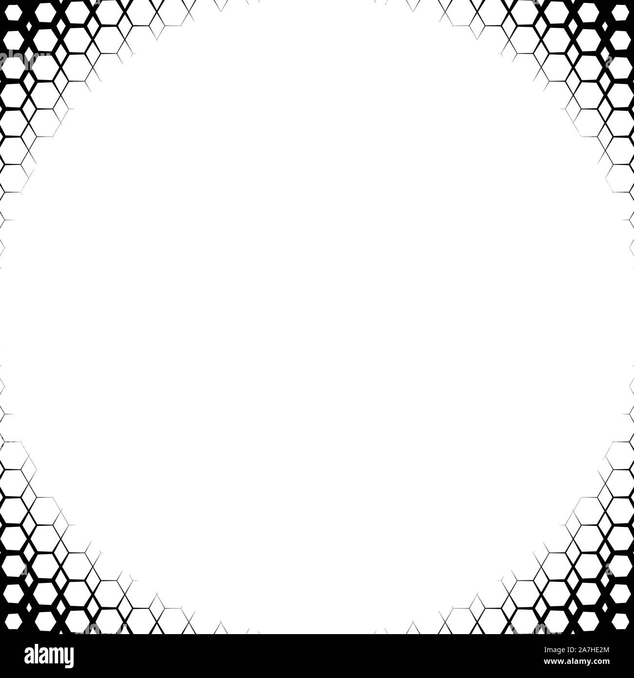 Background with gradient of black and white hexes Stock Vector Image ...
