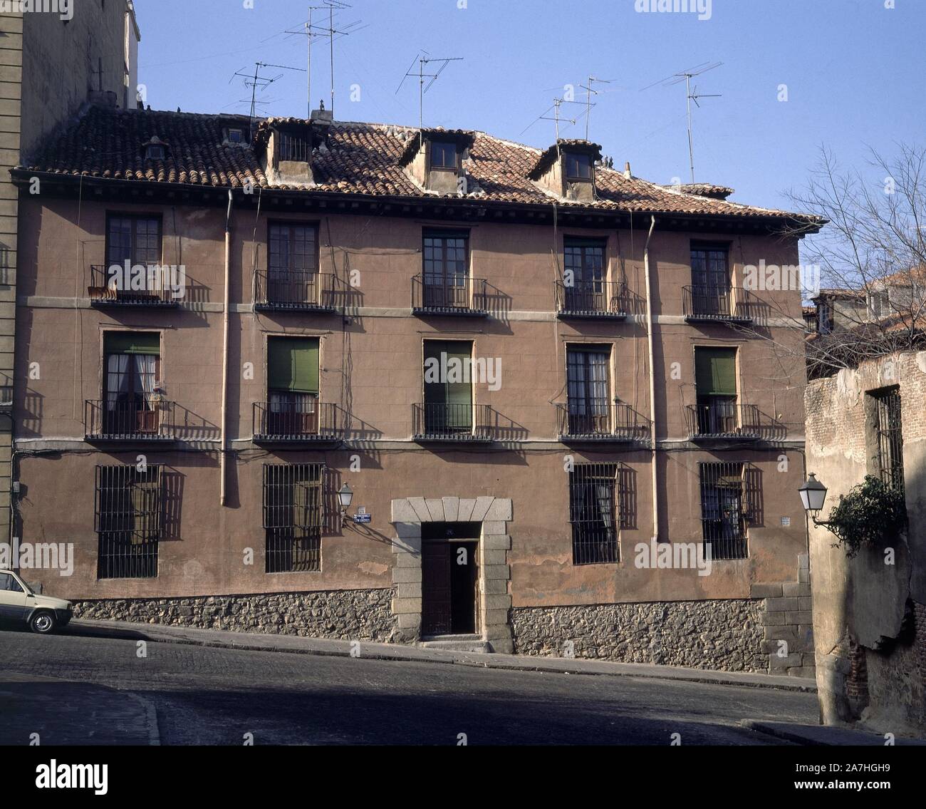 CASA EN LA CALLE SAN ANDRES. Location: EXTERIOR. MADRID. SPAIN. Stock Photo