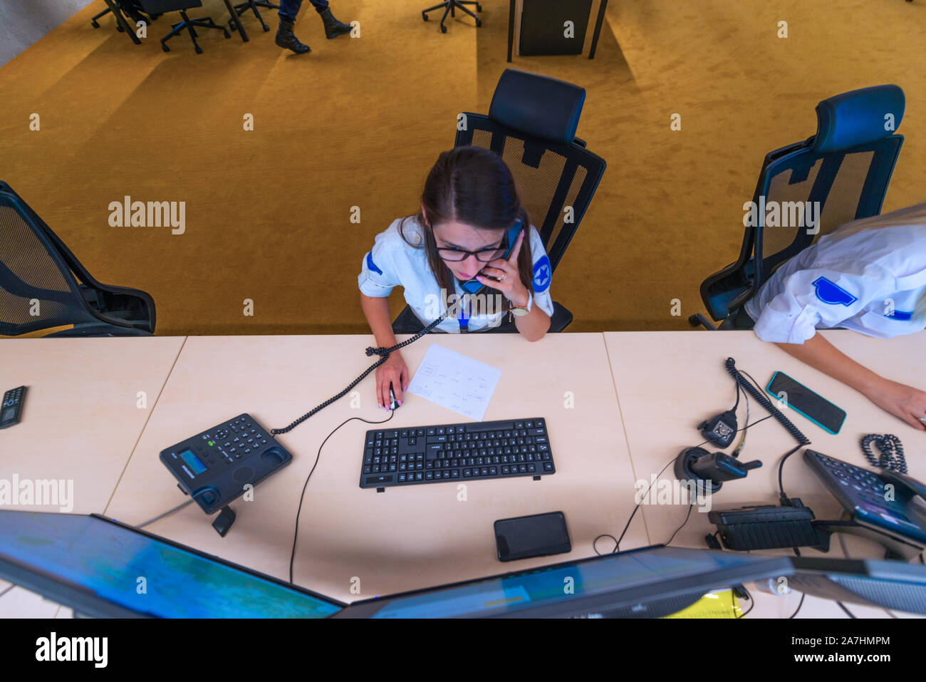 System administrator talking on hi-res stock photography and images - Alamy