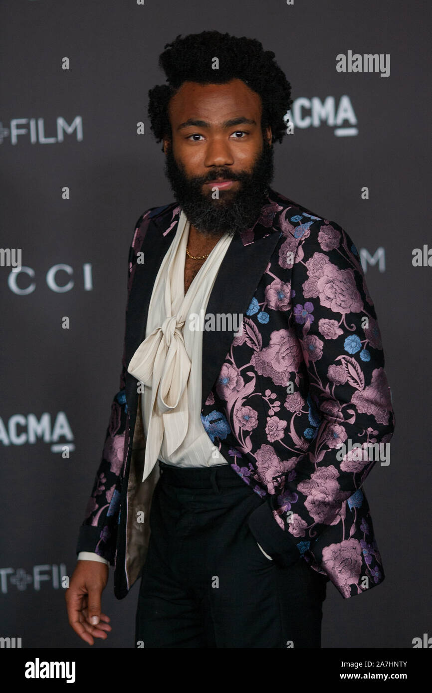 Beverly Hills, CA. 02nd Nov, 2019. Donald Glover arriving at the 2019 ...