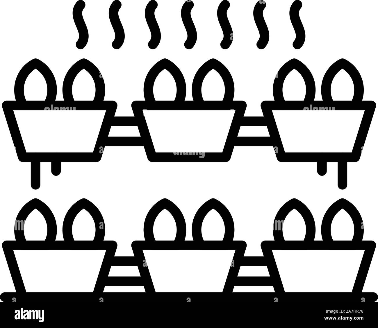 Tools in wooden rack Stock Vector Images - Alamy