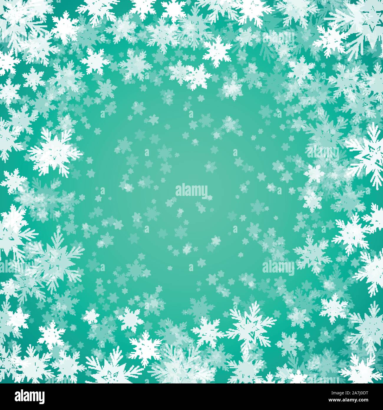 Blue background with snowflakes. Vector illustration Stock Vector Image ...