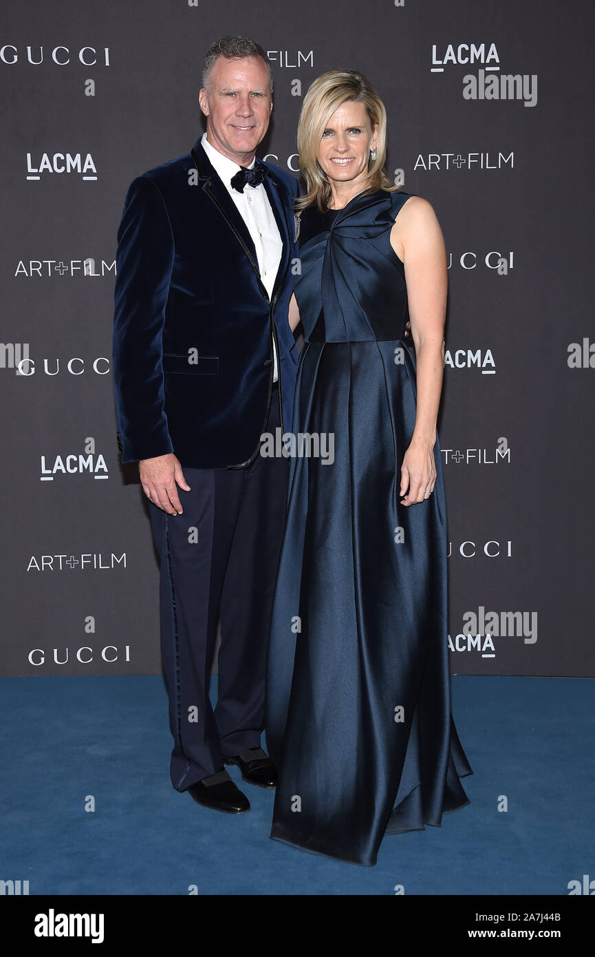 November 2, 2019, Los Angeles, California, USA: Will Ferrell and Viveca ...
