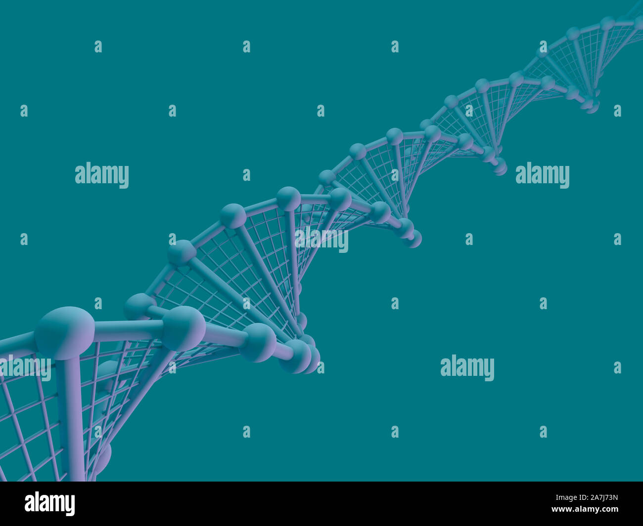 DNA chain. Abstract scientific background. Beautiful illustraion ...