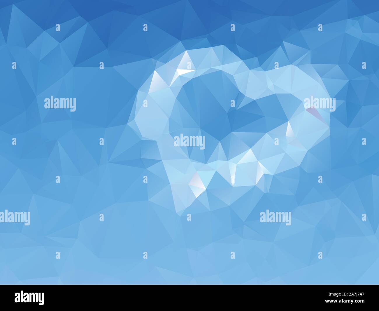 Abstract bright blue background made of polygons Stock Vector Image ...