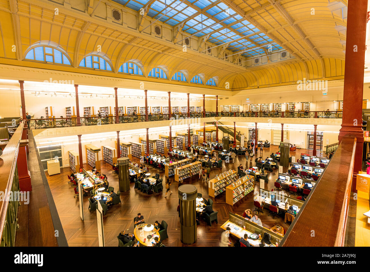 Melbourne university library hires stock photography and images Alamy