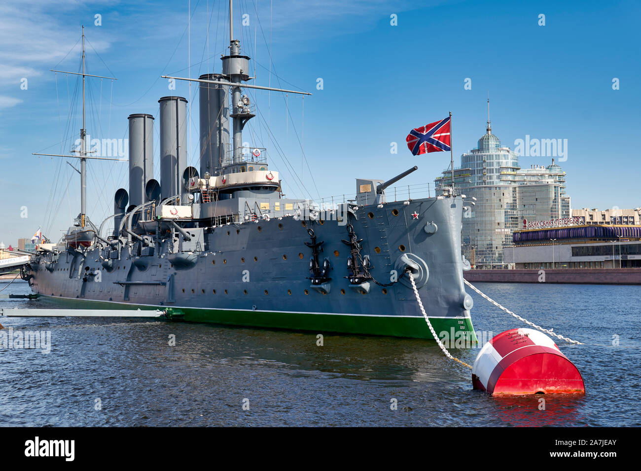 Battleship aurora saint petersburg russia hi-res stock photography and ...