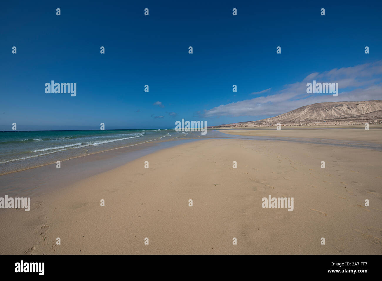 Landscape of Fuerteventura, Canary Island Stock Photo - Alamy