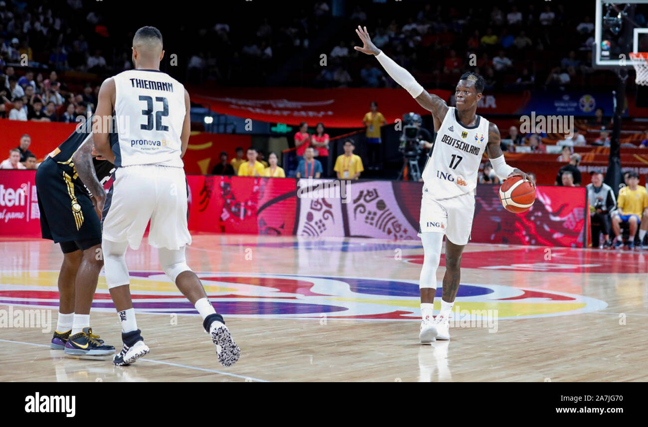 German professional basketball player Dennis Schroder of the Germany