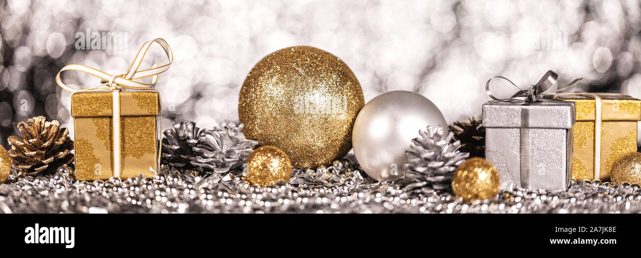 Panorama shiny gold silver hi-res stock photography and images - Alamy