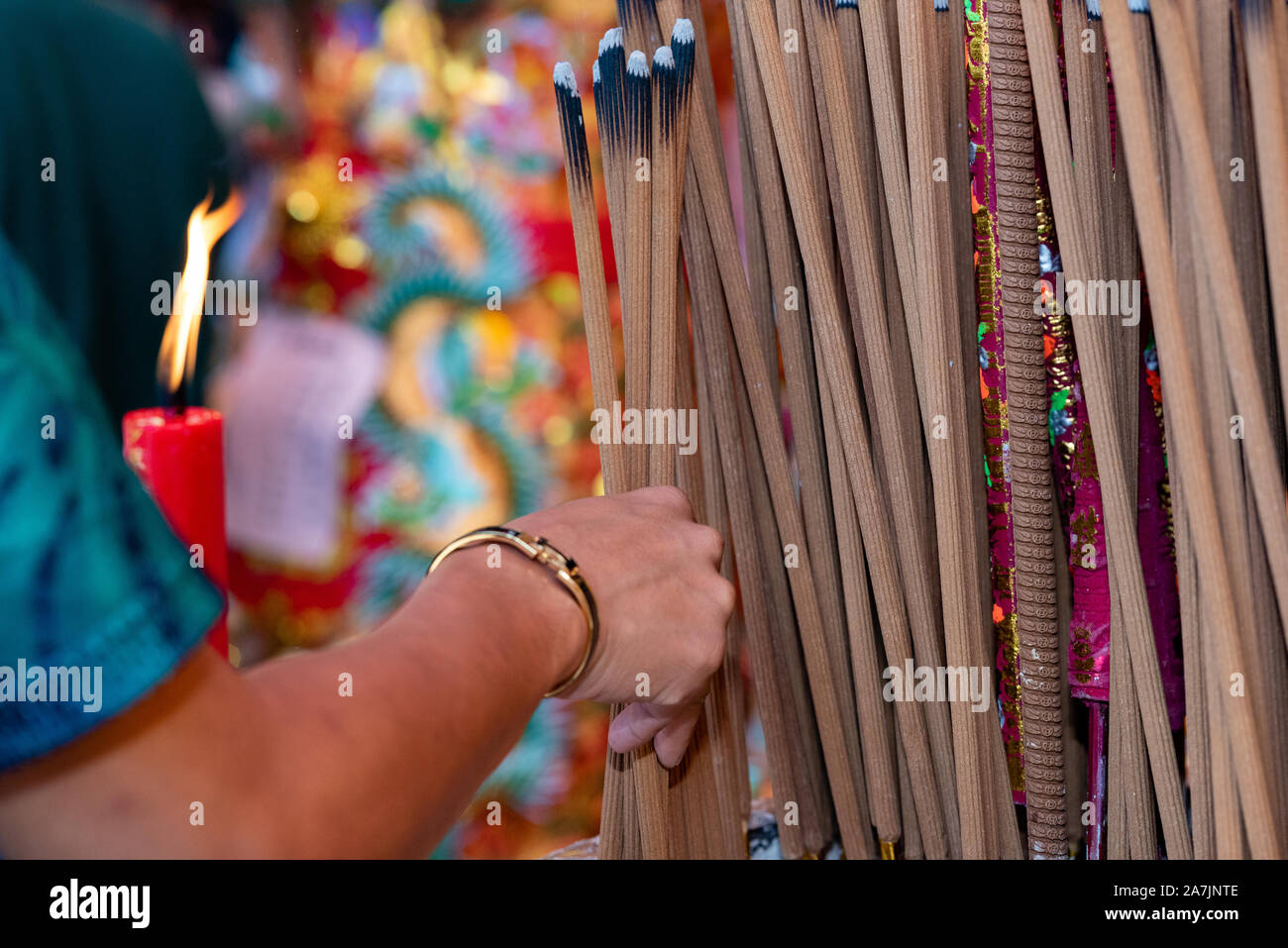 Chinese praying items hires stock photography and images Alamy