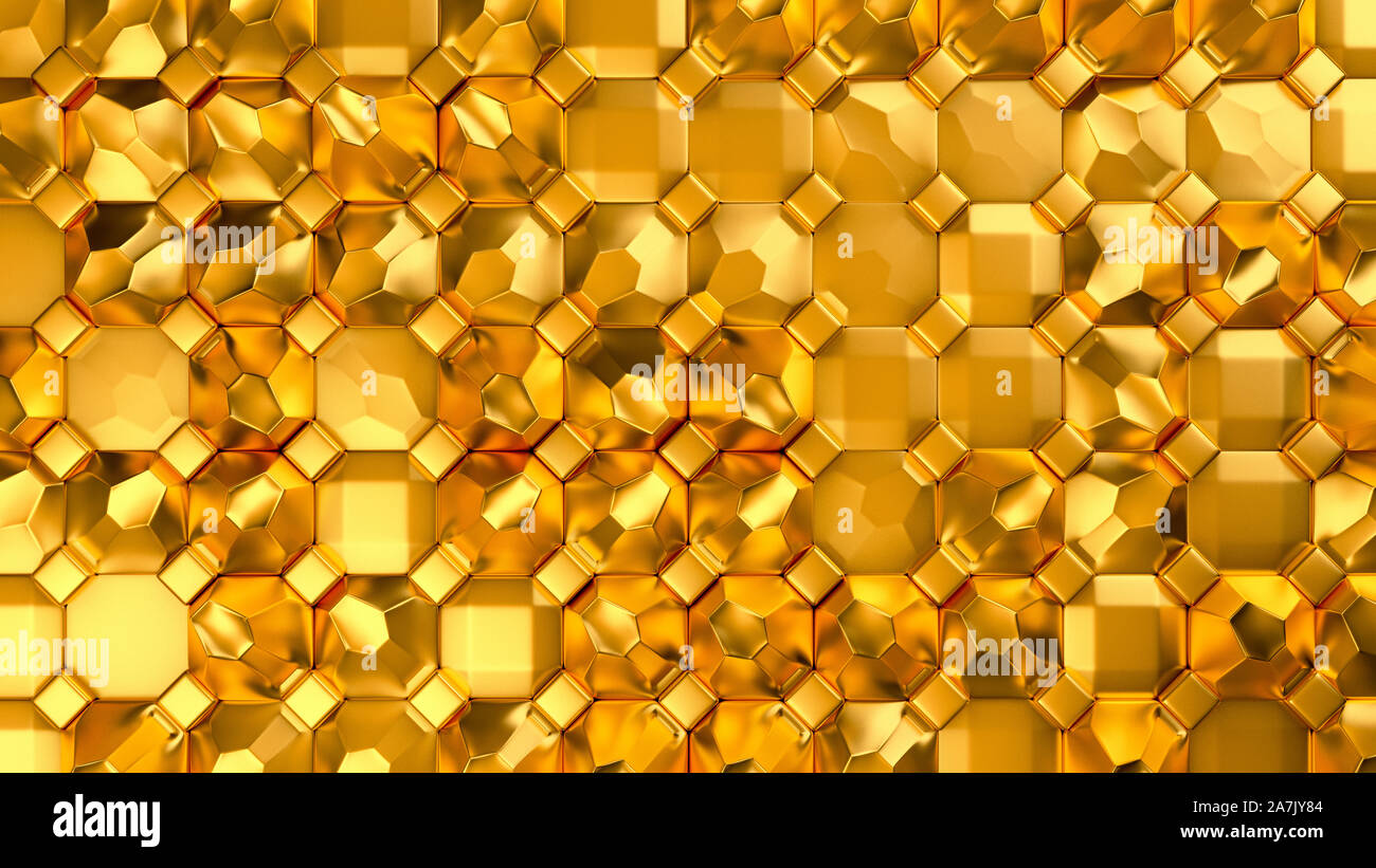 Gold metal background texture. 3d rendering, 3d illustration Stock ...