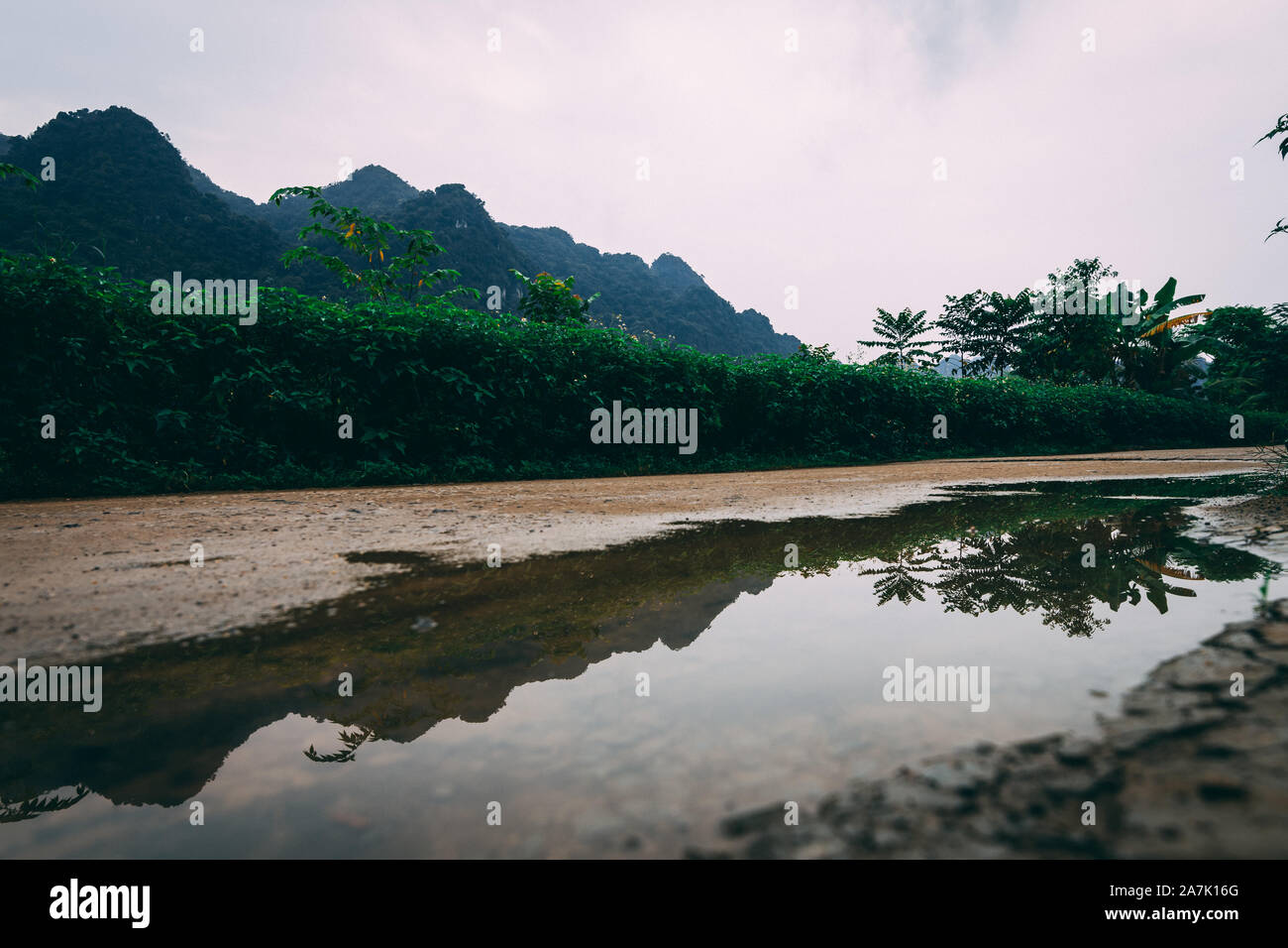 The beautiful hidden Cat Ba Island which is regularly visited by boat
