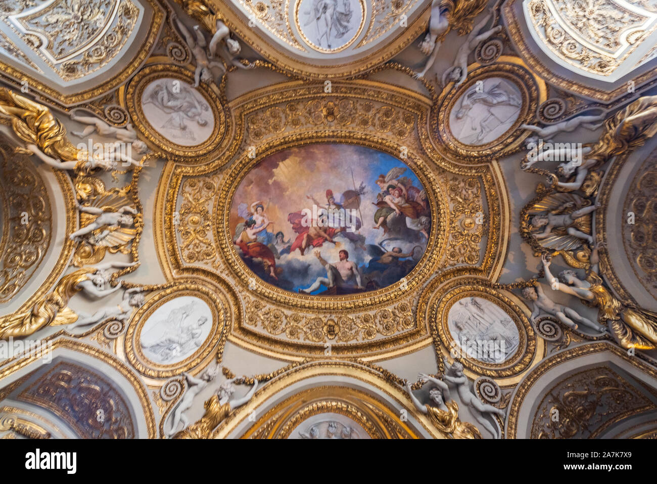 Ceiling Painting Louvre Museum Paris Hi res Stock Photography And ceiling-painting-louvre-museum-paris-hi-res-stock-photography-and