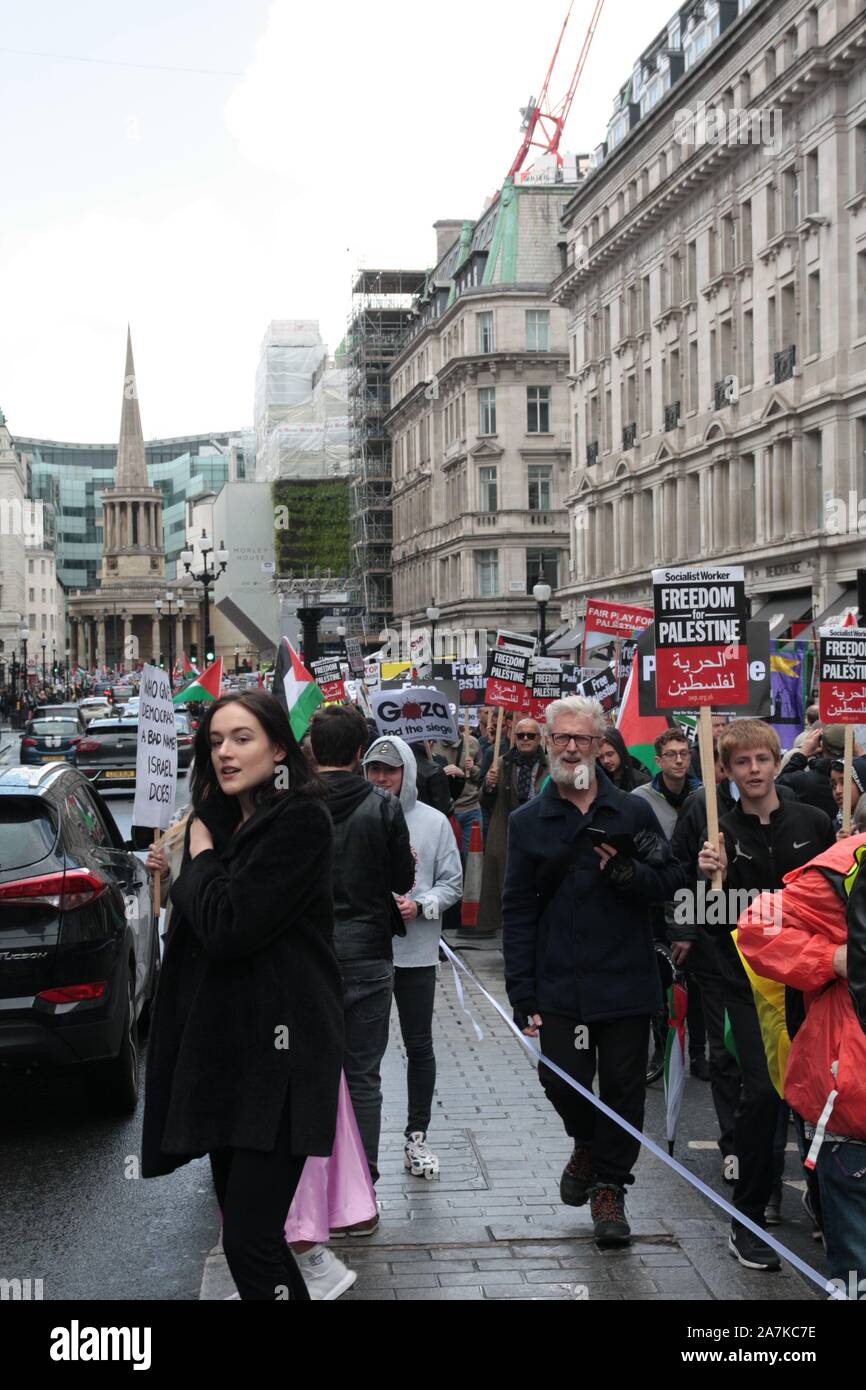 Palestine solidarity march, London, England, UK Stock Photo - Alamy