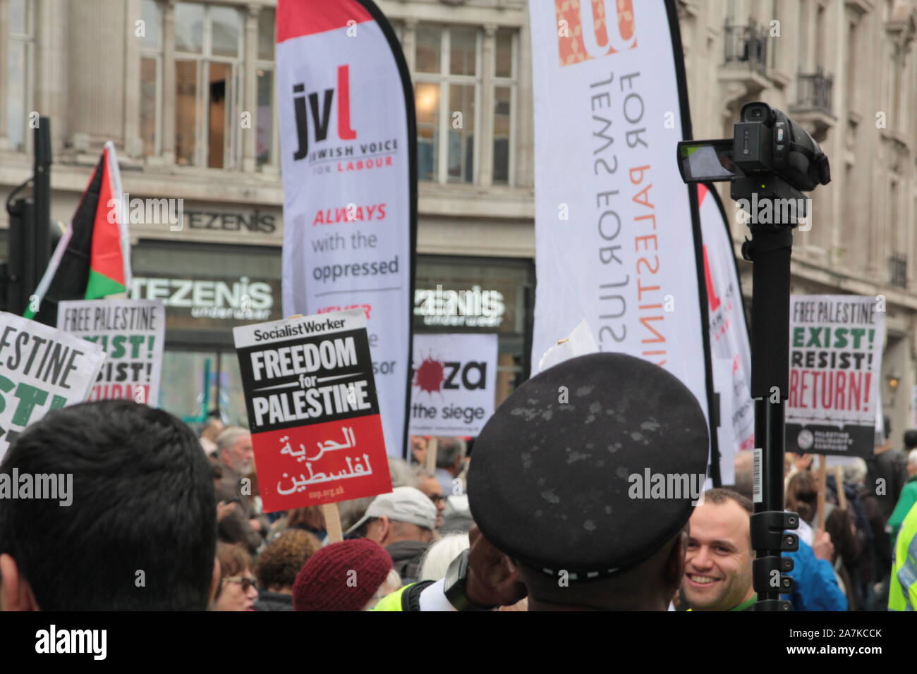Palestine solidarity march, London, England, UK Stock Photo - Alamy