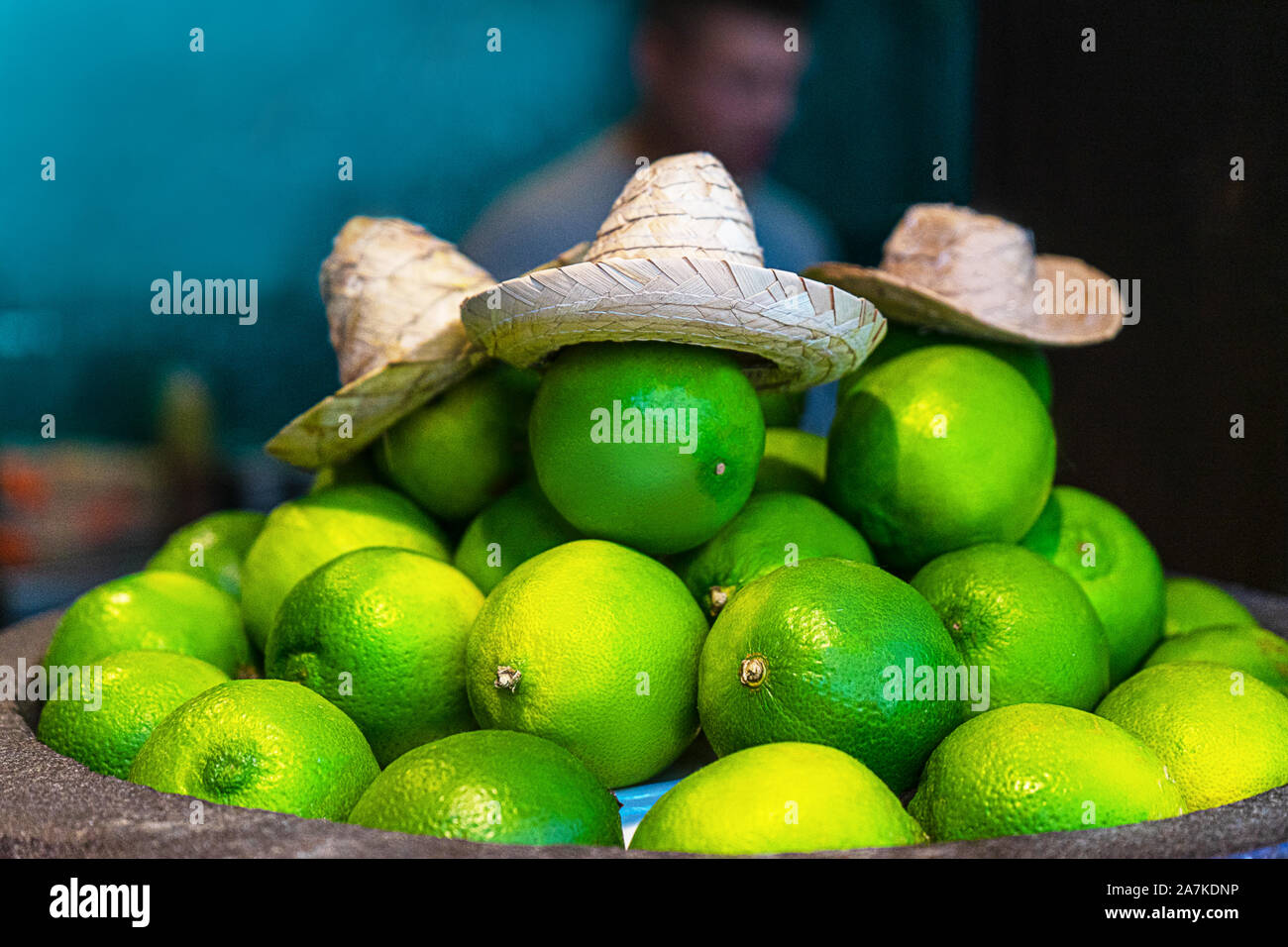 Lime green hat hi-res stock photography and images - Alamy