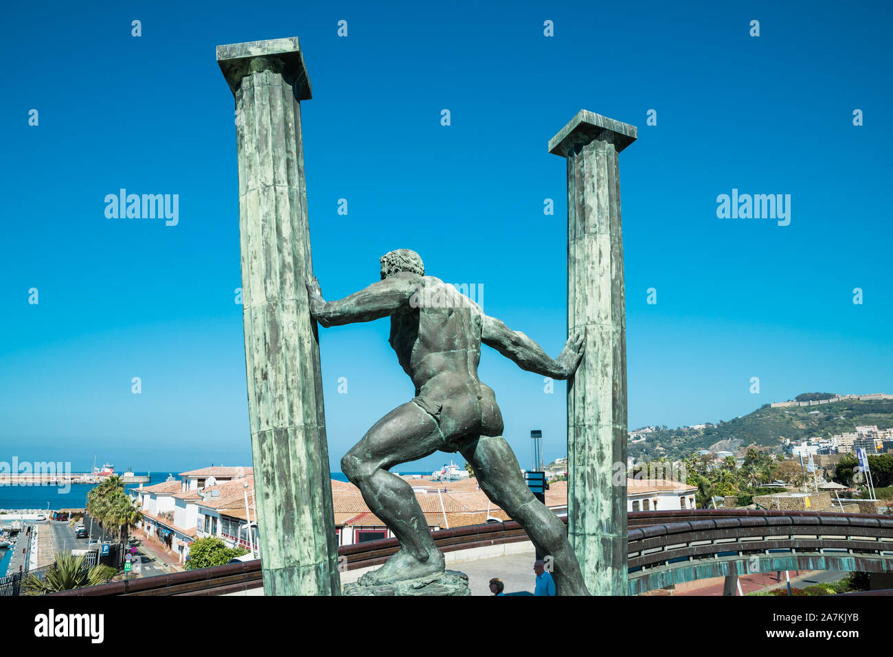 Pillars of hercules monument hires stock photography and images Alamy