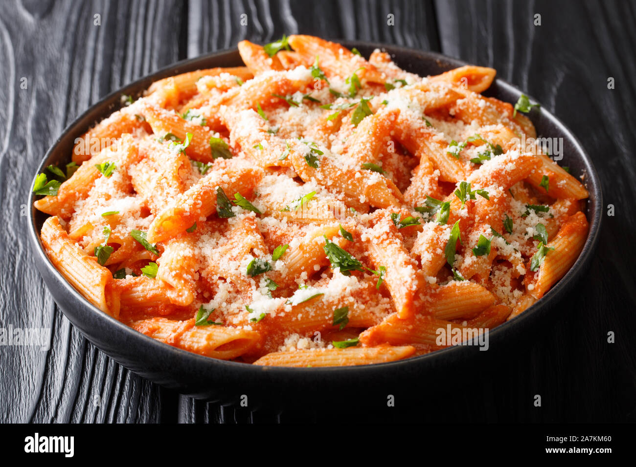 Penne alla Vodka is a classic Italian pasta dish made with penne in a ...