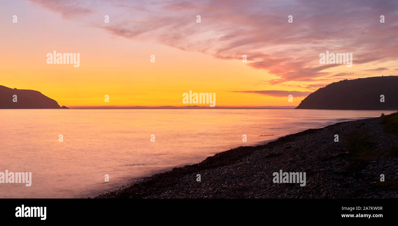 Sutors of Cromarty, Cromarty Firth, Cromarty, Highland, Scotland at sunrise Stock Photo