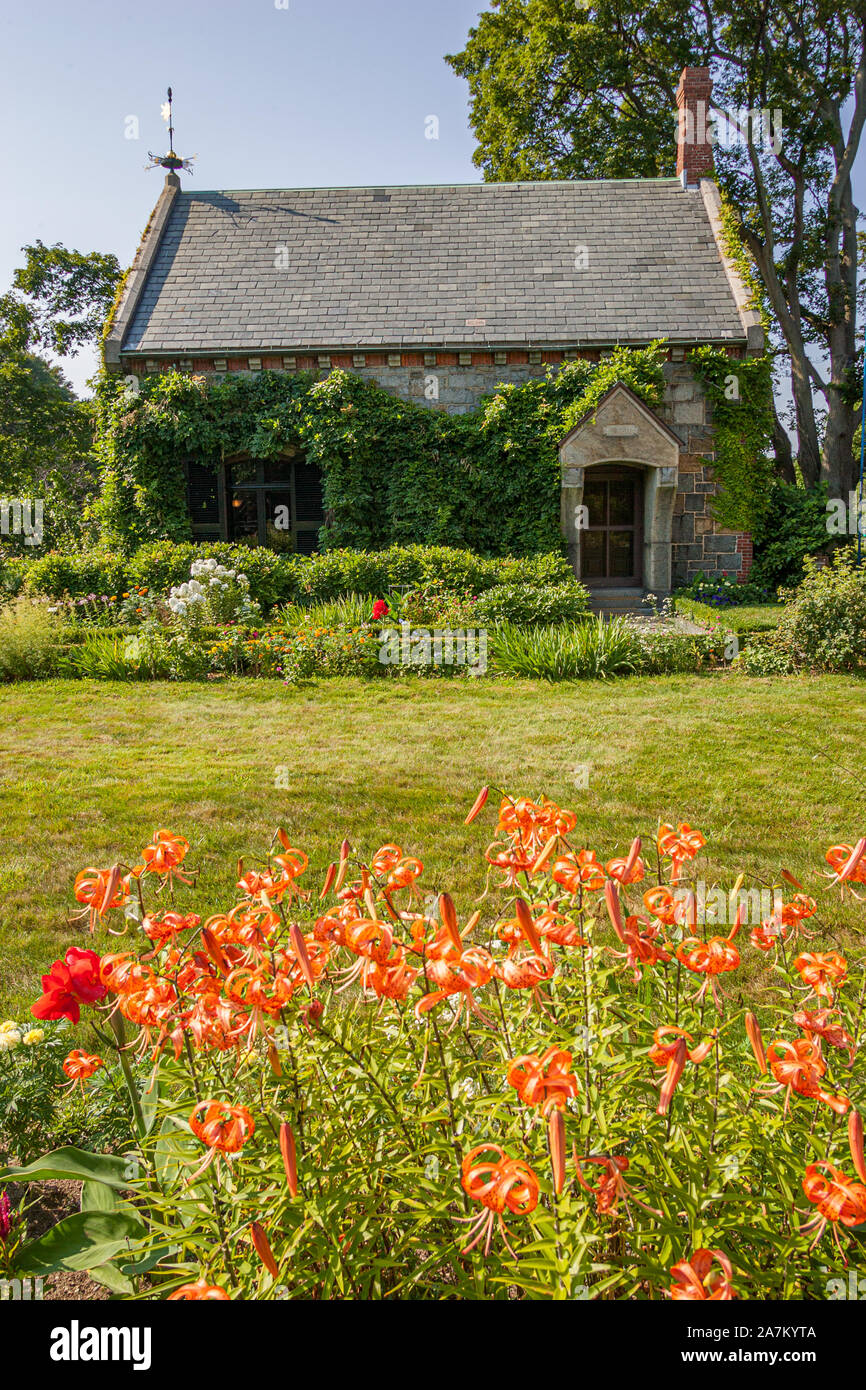 Adams National Historical Park Peace Field Quincy, MA Stock Photo