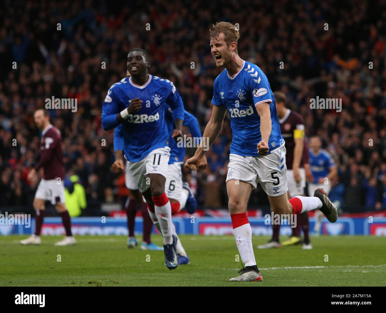 Hampden Park, Glasgow, UK. 3rd Nov, 2019. Scottish League Cup Football ...