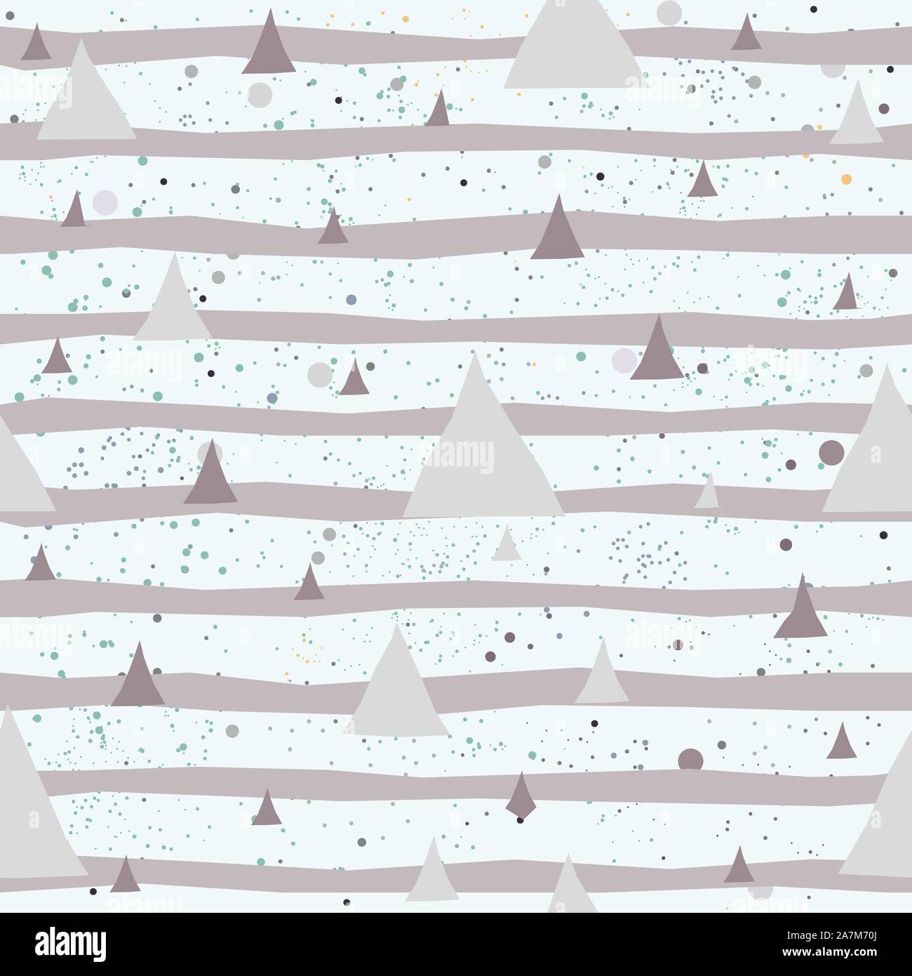 Seamless Abstract Background with triangles. Vector illustration Stock Vector