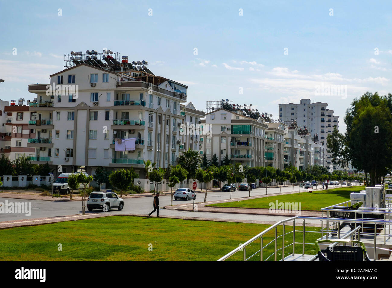 Antalya, Konyaalti, Turkish holiday destination, Turkey, Turquoise Coast, Mediterranean Sea, Stock Photo