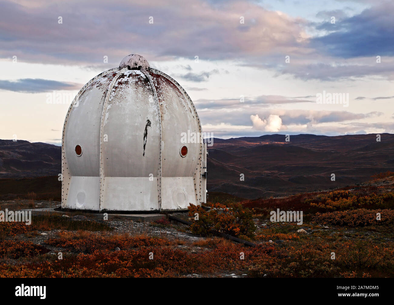 Kangerlussuaq Meteorological Station #2 Stock Photo