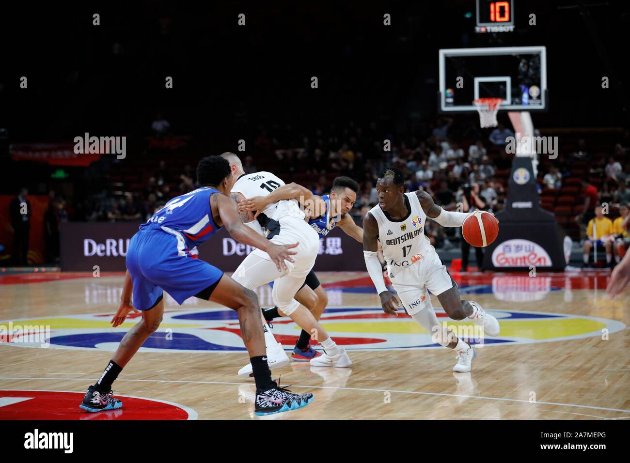 German professional basketball player Dennis Schroder of the Germany