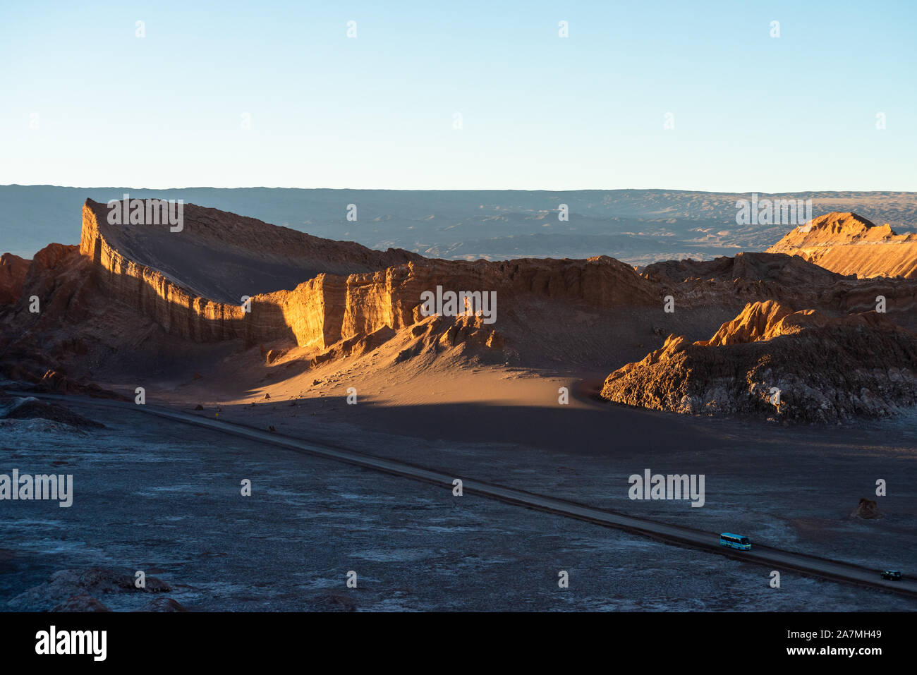 Valle de La Luna, Atacama Desert, Chile Stock Photo