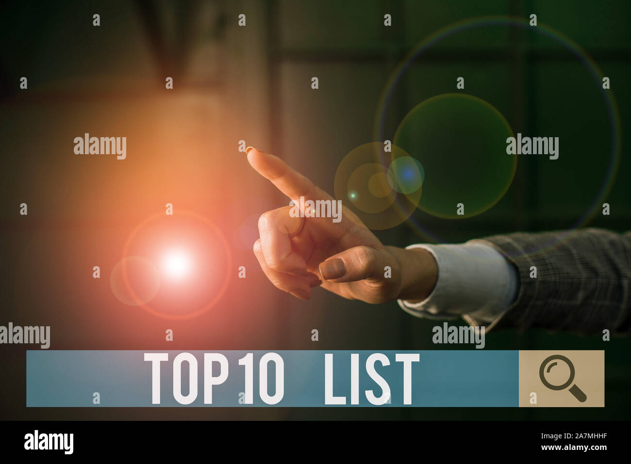Particular List Conceptual hand writing showing Top 10 List. Concept meaning the ten ...