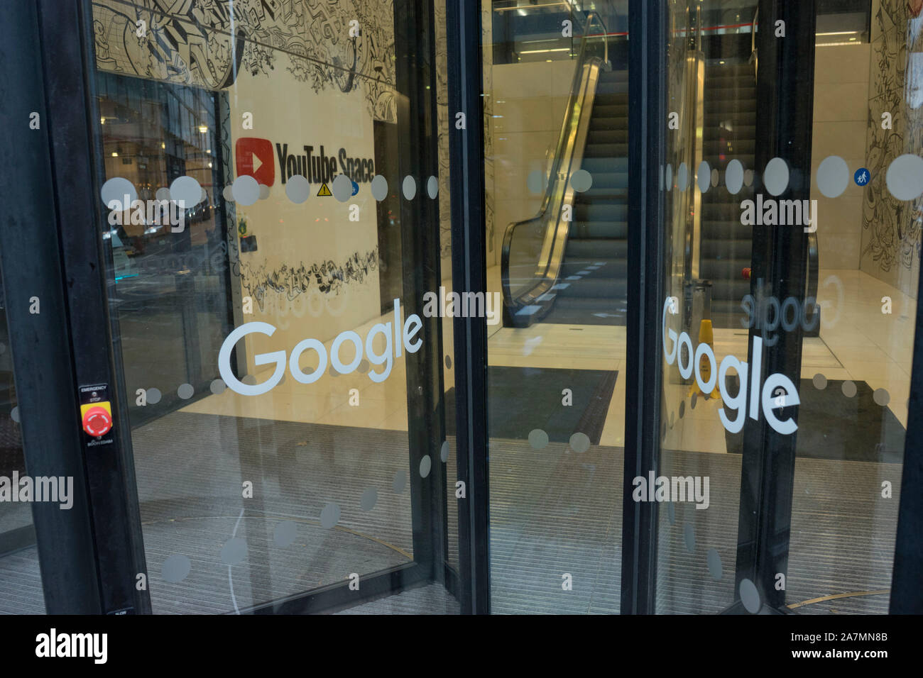 Google And YouTube UK Offices And HQ In St Pancras London England UK google-and-youtube-uk-offices-and-hq-in-st-pancras-london-england-uk