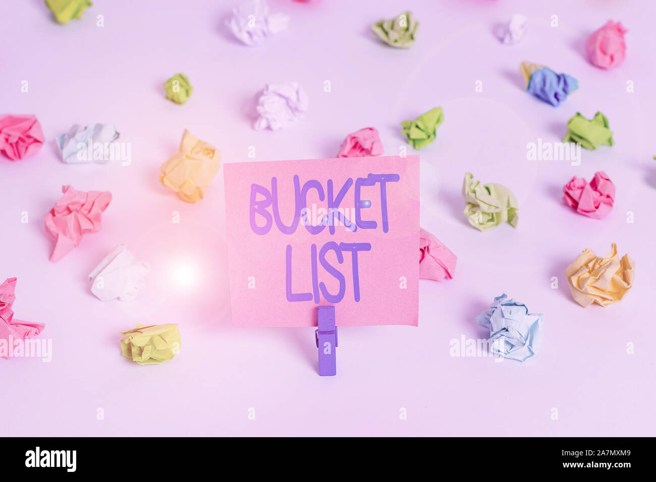 Wish list bucket list hi-res stock photography and images - Alamy