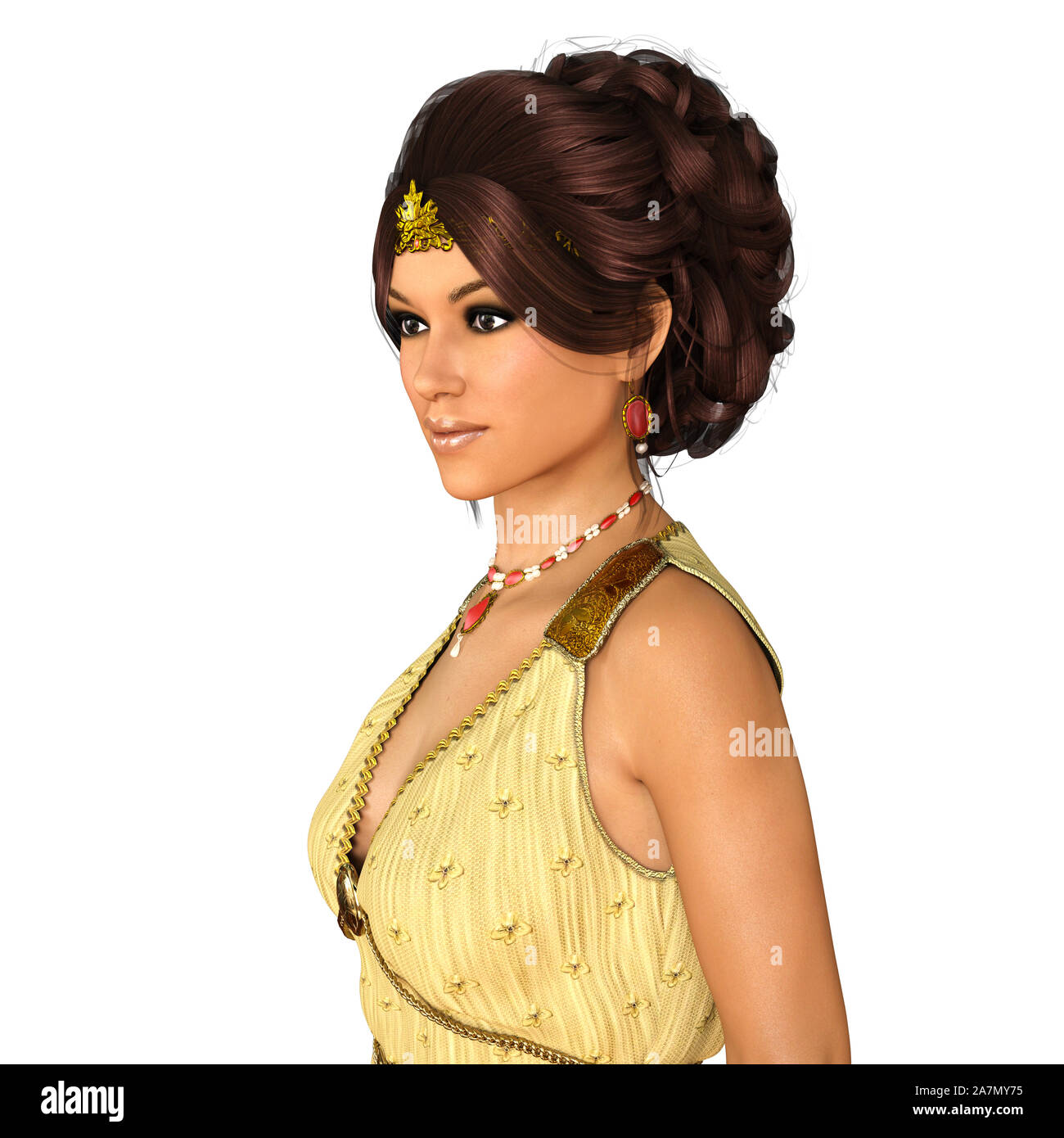 Princess With Jewelry Stock Photos Princess With Jewelry Stock
