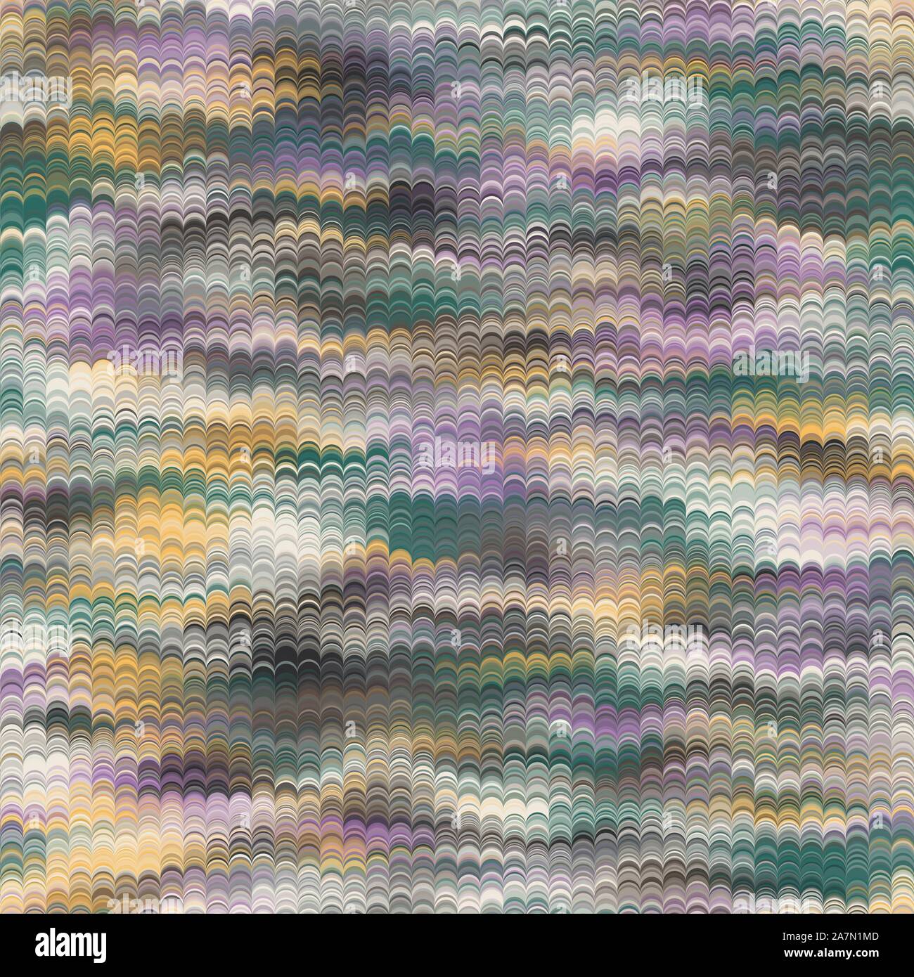 Combed Hand Marble Paper Colorful Seamless Pattern Stock Vector