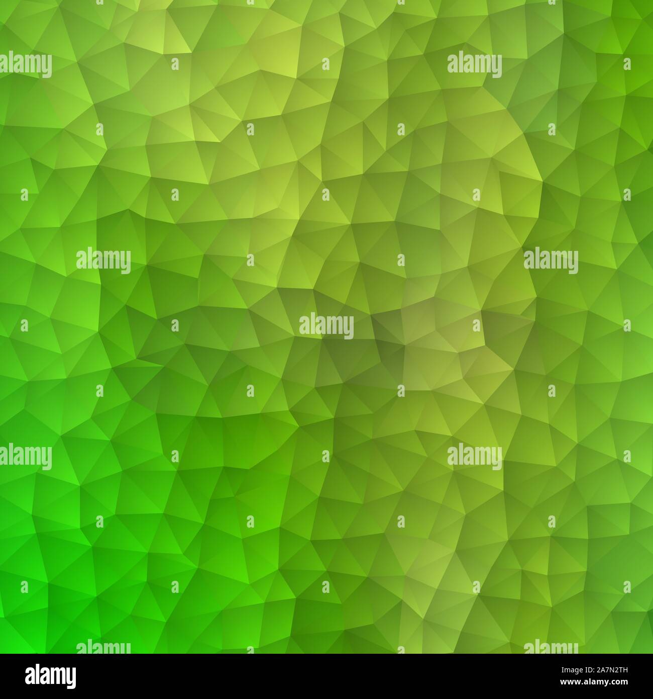 green abstract vector background. triangular pattern. geometric design. Stock Vector