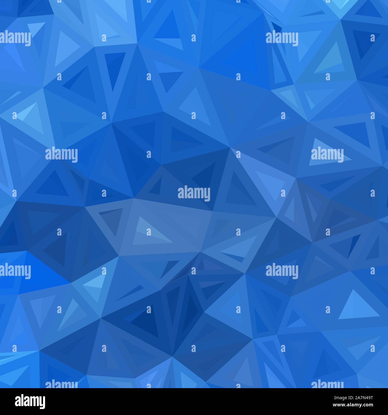 abstract vector background. geometric design. dark blue triangles Stock Vector