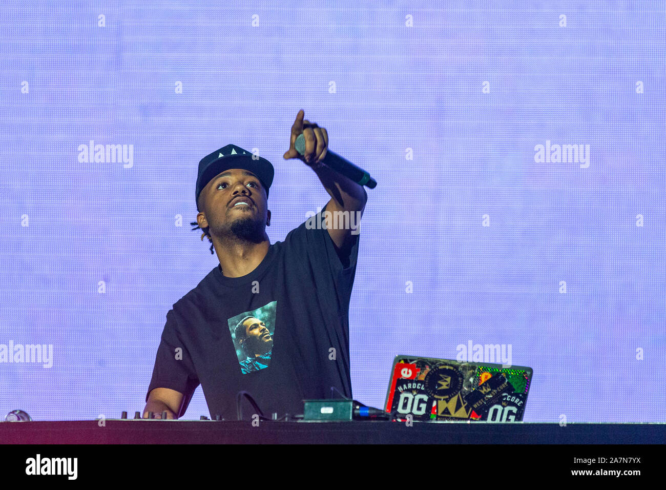 November 3, 2019, Las Vegas, Nevada, U.S: DJ METRO BOOMIN (LELAND TYLER