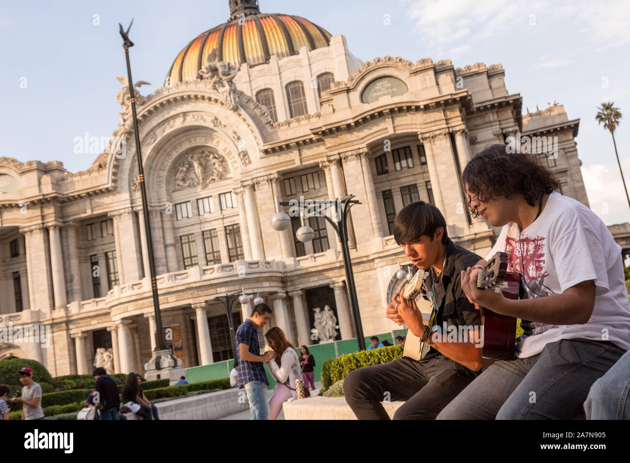 Mexican teens guitar hi-res stock photography and images - Alamy