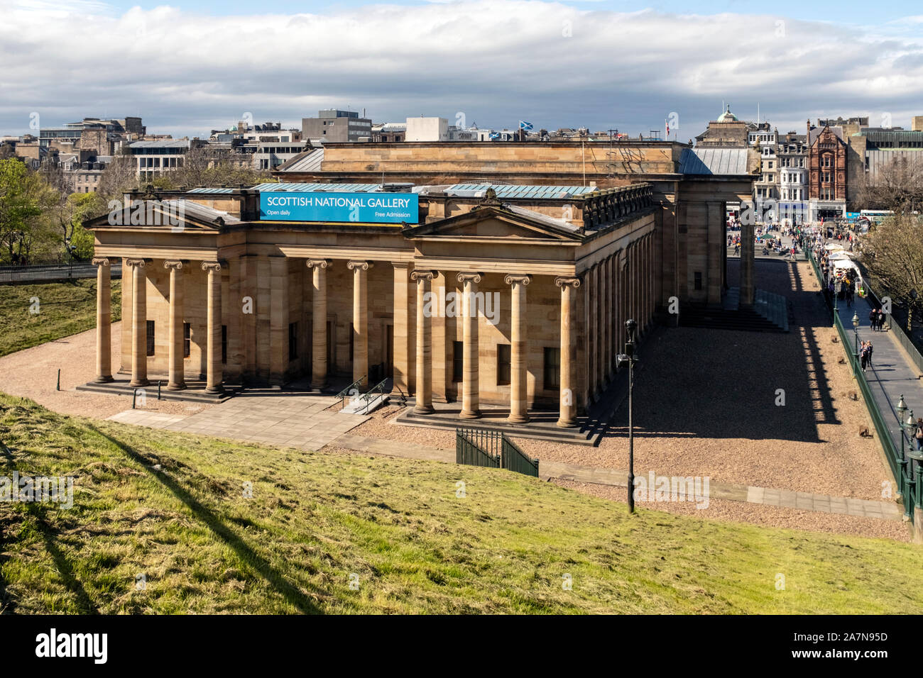 Scottish National Gallery, Edinburgh, Scotland, UK. Stock Photo
