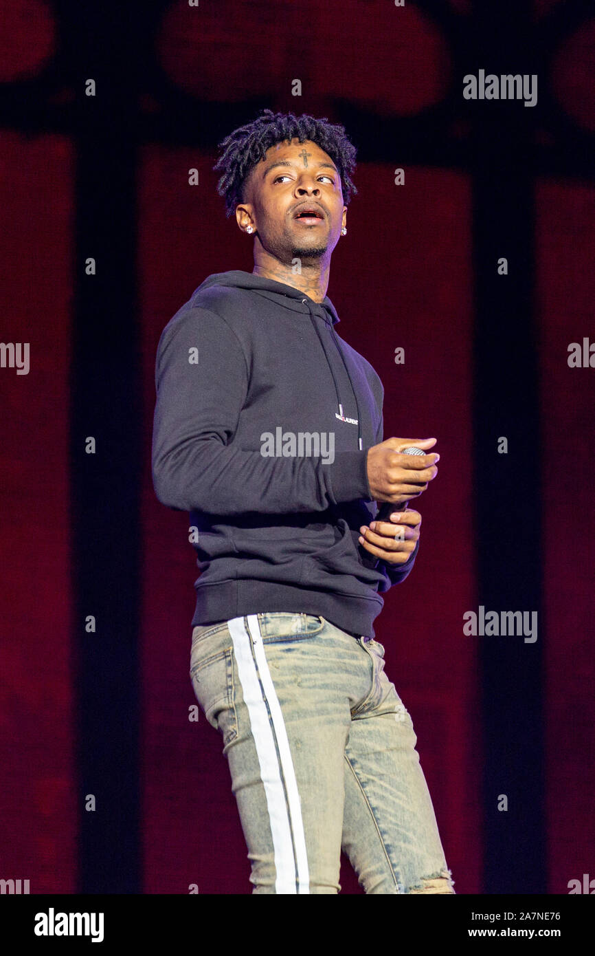 November 2, 2019, Las Vegas, Nevada, U.S 21 SAVAGE (SHEYAA BIN ABRAHAMJOSEPH) during the Day N