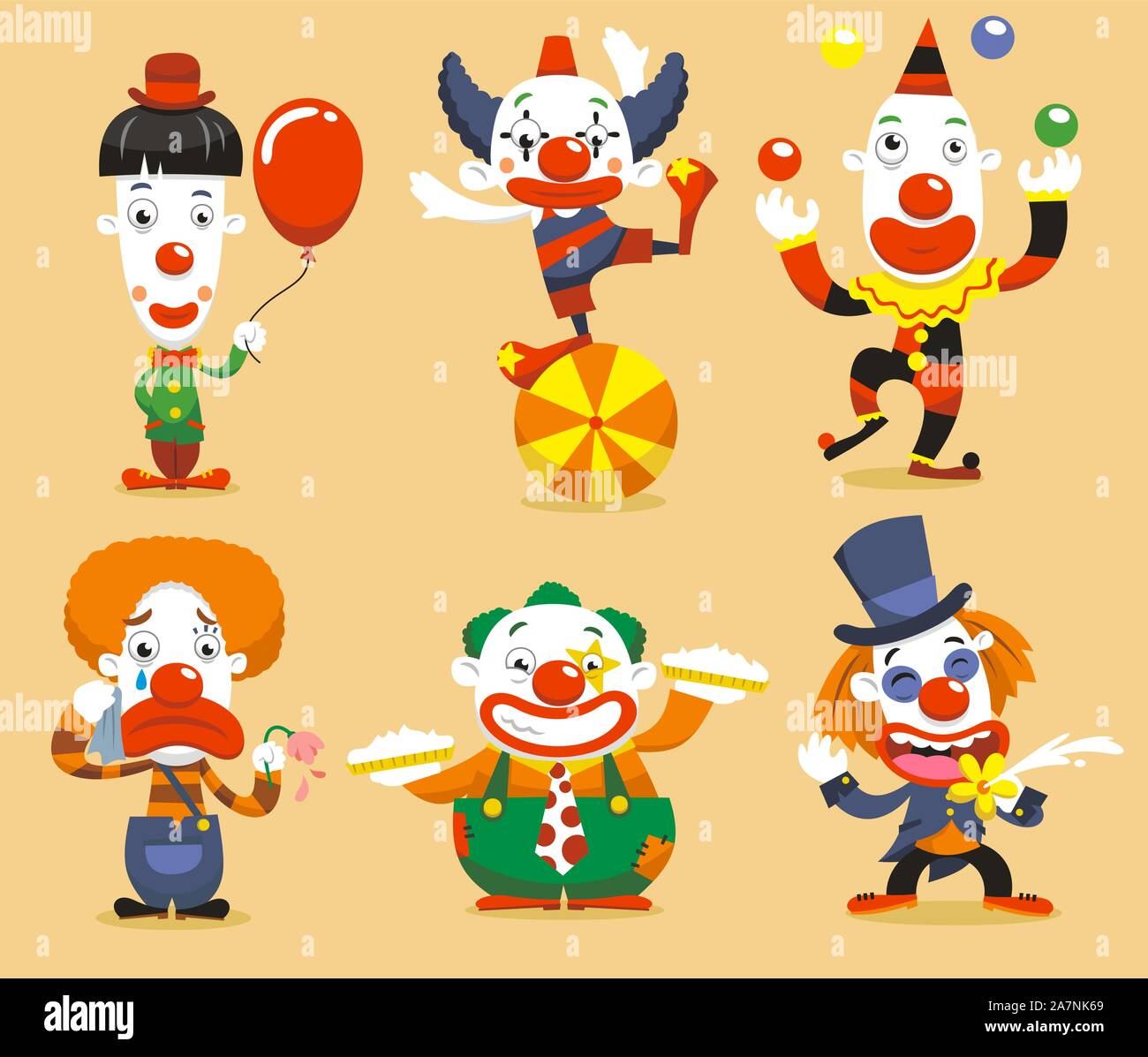set of six clown performing different fun activities vector cartoon illustrations Stock Vector Image & Art - Alamy set of six clown performing different fun activities vector cartoon illustrations Stock Vector Image & Art - Alamy